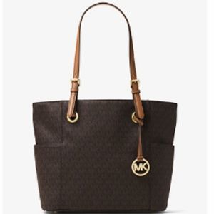 Michael Kors Jet Set Large logo tote.